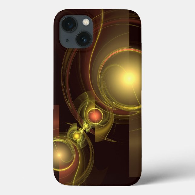 Intimate Connection Abstrakt Art iPhone 6 Fodral (Baksida)