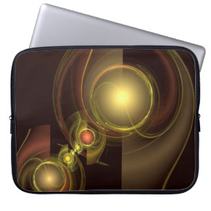 Intimate Connection Abstrakt Art Laptop sleeve