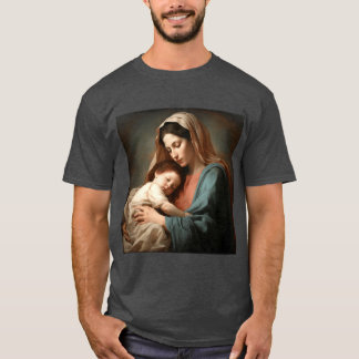 Intimate Painting of Motherhood with Gentle Warm G T Shirt