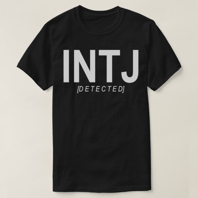 INTJ 16 PERSONER T SHIRT (Design framsida)