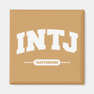 INTJ - Geni - universitetenstil Magnet