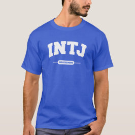 INTJ - Geni - universitetenstil T-shirt
