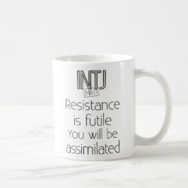 INTJ-motstånd är fruktlöst Kaffemugg