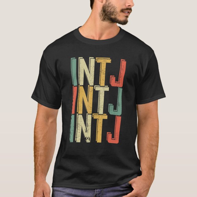 INTJ Personality INTJ 1 T Shirt (Framsida)
