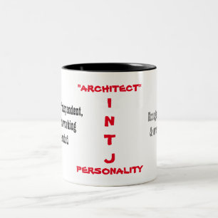 INTJ-personlighetsmugg Två-Tonad Mugg
