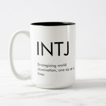 INTJ World dominance Mugg Gift