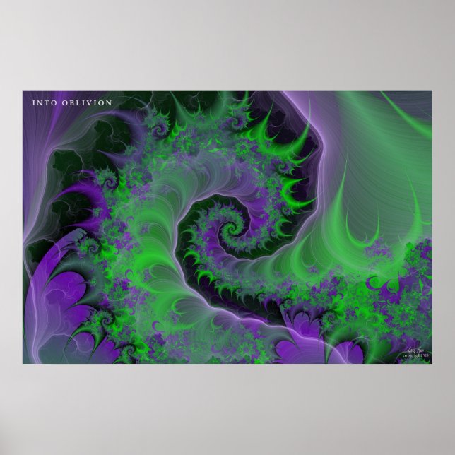 Into Oblivion Poster (Framsidan)