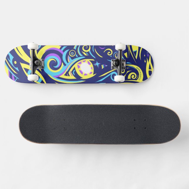 Into the Vortex Mini Skateboard Bräda 18,5 Cm (Horz)