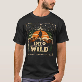 Into The Wild – Äventyrsfrihet Camping T-shirt