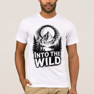 Into the Wild Logodesign T Shirt