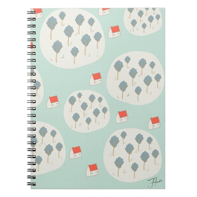 Into the woods anteckningsbok (Framsidan)