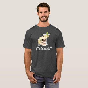 Intoxikolog Skull Cocktail Drinking T Shirt