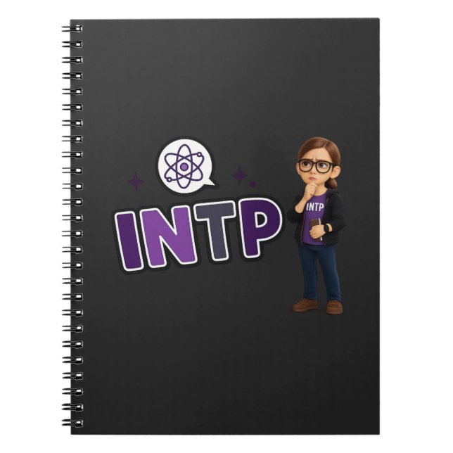 INTP — A Mente Investigadora Anteckningsbok (Framsidan)