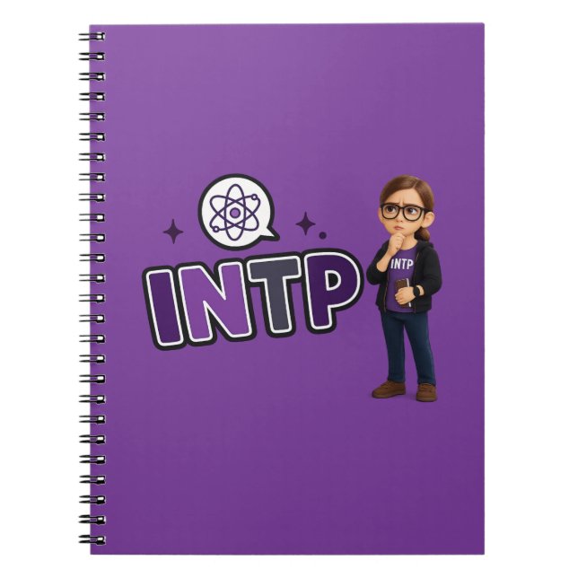 INTP — A Mente Investigadora Anteckningsbok (Framsidan)