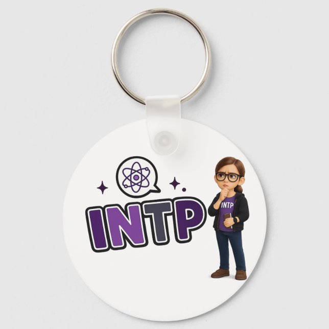 INTP — A Mente Investigadora Nyckelring (Framsida)