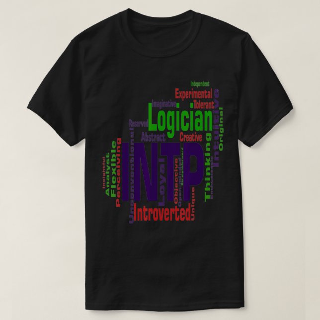 INTP Logistikern T Shirt (Design framsida)