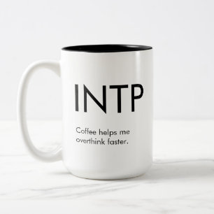 INTP Överväg snabbare Mugg Gift