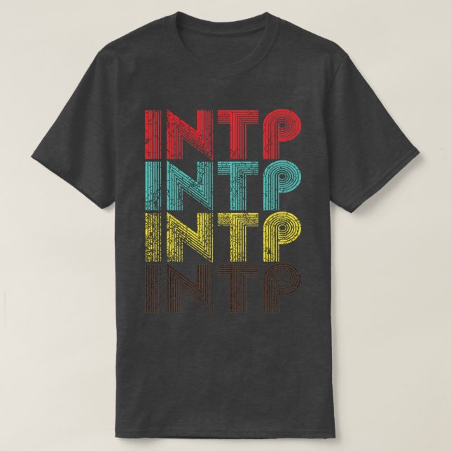 INTP-Vintage T Shirt (Design framsida)