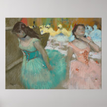 Inträde i Kanvastrycket Mmade Dancers Degas