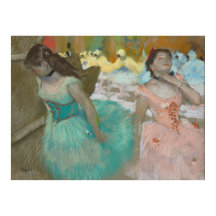 Inträde i Kanvastrycket Mmade Dancers Degas