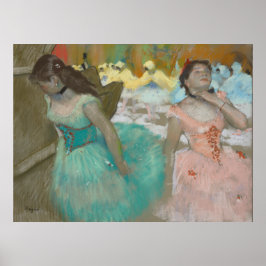 Inträde i Kanvastrycket Mmade Dancers Degas Poster