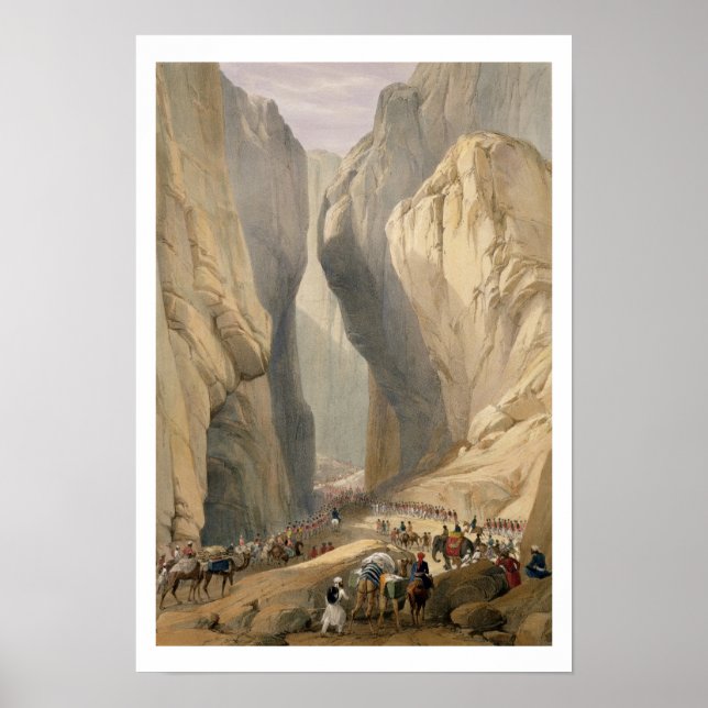 Inträde till bolanpasset från Dadur, från Skoset Poster (Framsidan)
