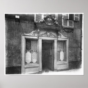 Inträde till en bordell i Paris Poster