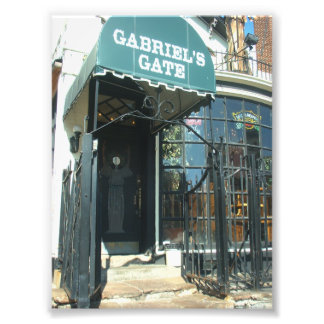 Inträde till Gabriels Grind i Buffalo NY Fototryck