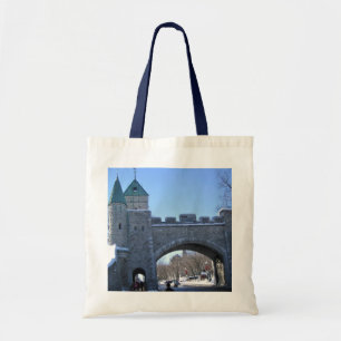 Inträde till Old Quebec City, Quebec, Kanada Tygkasse