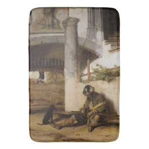 Inträdesskydd Grind med sitt sällskapsdjur Hund Badrumsmatta