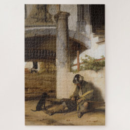 Inträdesskydd Grind med sitt sällskapsdjur Hund Pussel