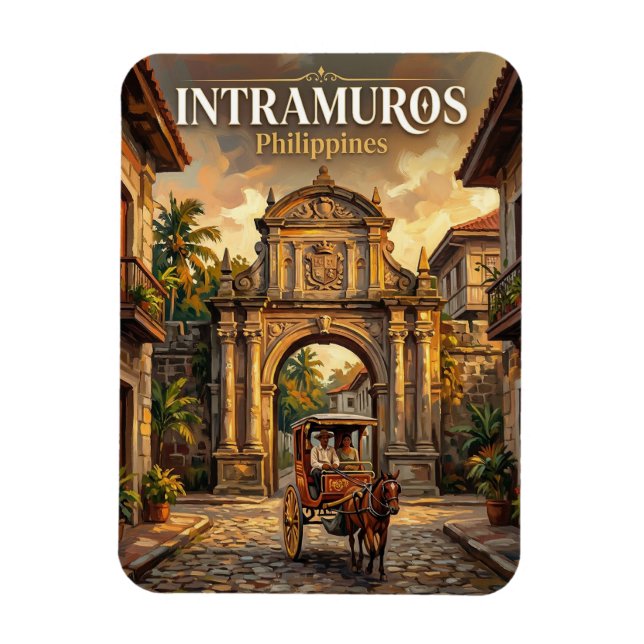Intramuros Filippinerna Magnet (Vertikal)