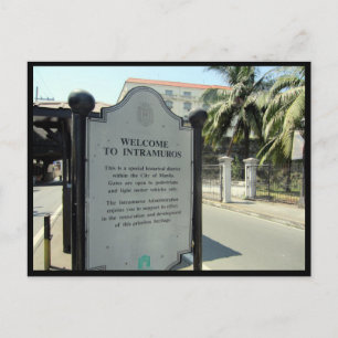 intramuros historia vykort