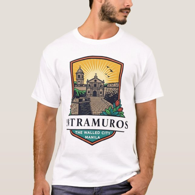 Intramuros Manila T-Shirt (Framsida)