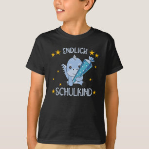 Intrance Dino School Kids School Märkre Dinos T Shirt