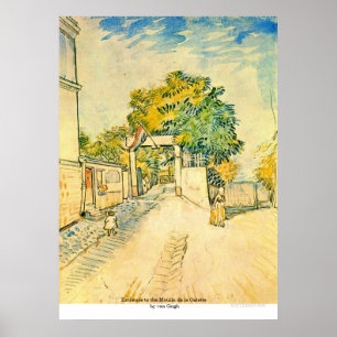 Intrance to Moulin de la Galette by van Gogh Poster