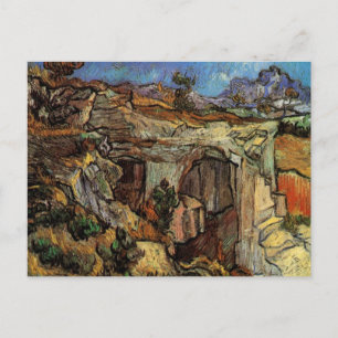 Intrance to Quarry, Saint-Remy av Vincent van Gogh Vykort