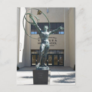 Intrance, Ventura High School, Kalifornien Vykort