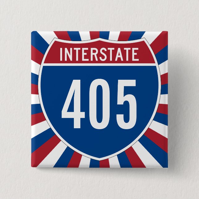 Intrastate 405 knapp (Framsida)