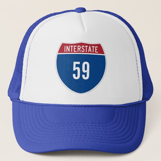 Intrastate 59 Hatt Truckerkeps (Framsida)
