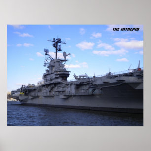 Intrepid affisch för USS