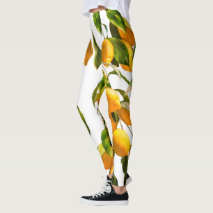 Intressant citronlag leggings
