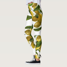 Intressant citronlag leggings
