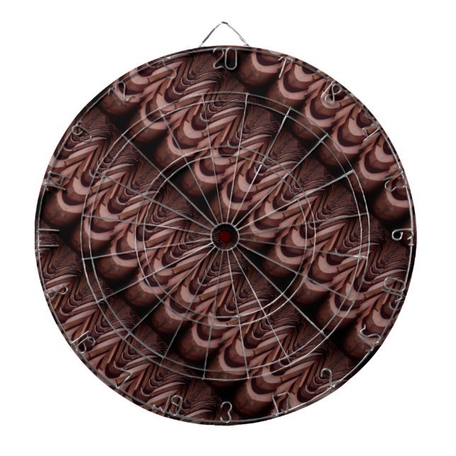 Intressant foto, tak-plattor med perspektiv darttavla (Framsidan)