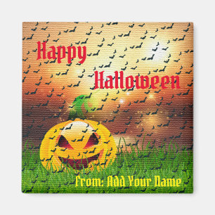 Intressant Happy halloween Gift Magnet