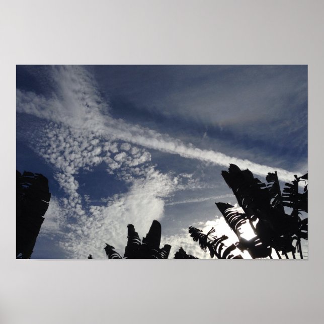 Intressant himmel poster (Framsidan)