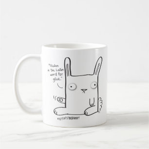 Intressant kaninmugg kaffemugg