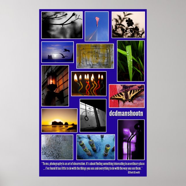 intressant vanlig konst genom dedmanshootn poster (Framsidan)