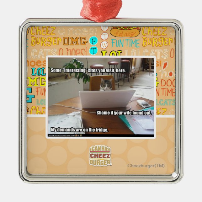 Intressera platser julgransprydnad metall (Framsidan)