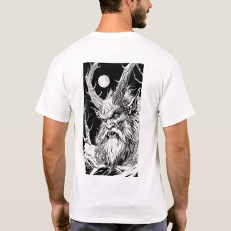 Intricate Black and White Coloring Bok T-Shirt